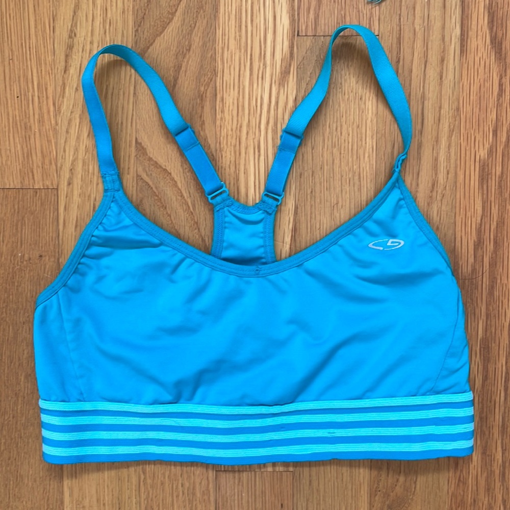 C9 Champion turquoise sports bra